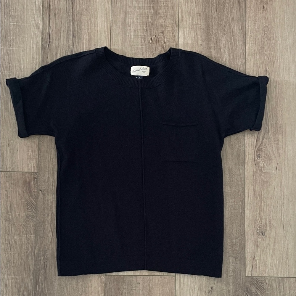 Classic Black Sweater Top